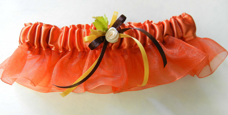 Orange Garter with Autumn accents